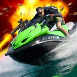 Jet Ski Death Race - Top Free 3D Water Racing Game